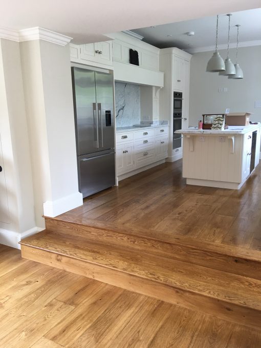 Bespoke Solid or Engineered Oak Wood Flooring with Traditional Finish