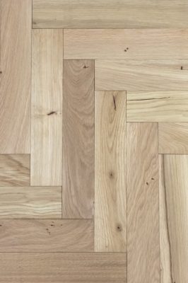 Engineered Parquet Herringbone Oak Block Wood Floors - 20/6 x 70 x 350mm