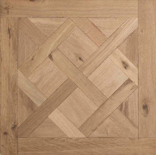 Versailles Panels wood flooring available in Engineered or Solid from Original Oak Flooring showrooms Solstice Park, Wiltshire.