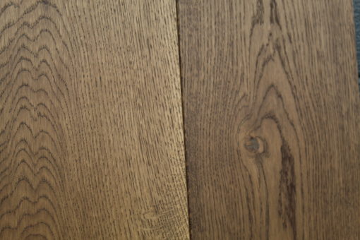 Fine Wide Engineered Oak Wood Flooring with Brown Hardwax Oil Finish 220mm Widths x 20mm Thickness x 2400mm Lengths available from Original Oak Flooring Showrooms Wiltshire. P.ILEE-WALNUTSTAKI