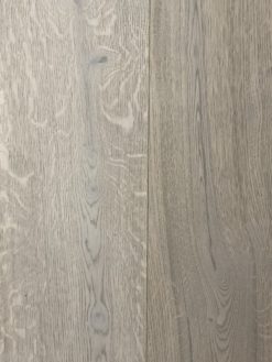 Fine Quality Wide Engineered Oak Wood Flooring Planks finished in a grey natural hardwax oil 220mm width x 20mm thickness x 2400mm lengths available from Original Oak flooring in Wiltshire - Delivery Nationwide - Visit the showrooms to explore large sample display panels. P.CUEE-FSTAKIASP