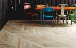 Fine Engineered Oak Chevron Parquet Wood Floors - Dalston-chevron