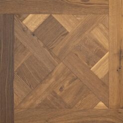Engineered Oak Versailles Panels - Parquet de Versailles Brushed & Smoked available from Original Oak Flooring at Solstice Park Wiltshire - Nationwide Delivery - BD104V4
