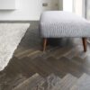 Engineered Oak Herringbone Parquet Wood Floors 14 x 90 x 360mm available at Original Oak Flooring at Solstice Park Wiltshire - Nationwide Delivery - ZB105-V4 Foundry Steel