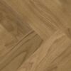 Clear Natural Engineered Oak Herringbone Parquet 14:3 x 100 x 400mm. V4