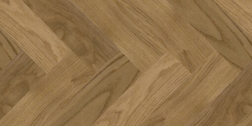 Clear Natural Engineered Oak Herringbone Parquet 14:3 x 100 x 400mm. V4